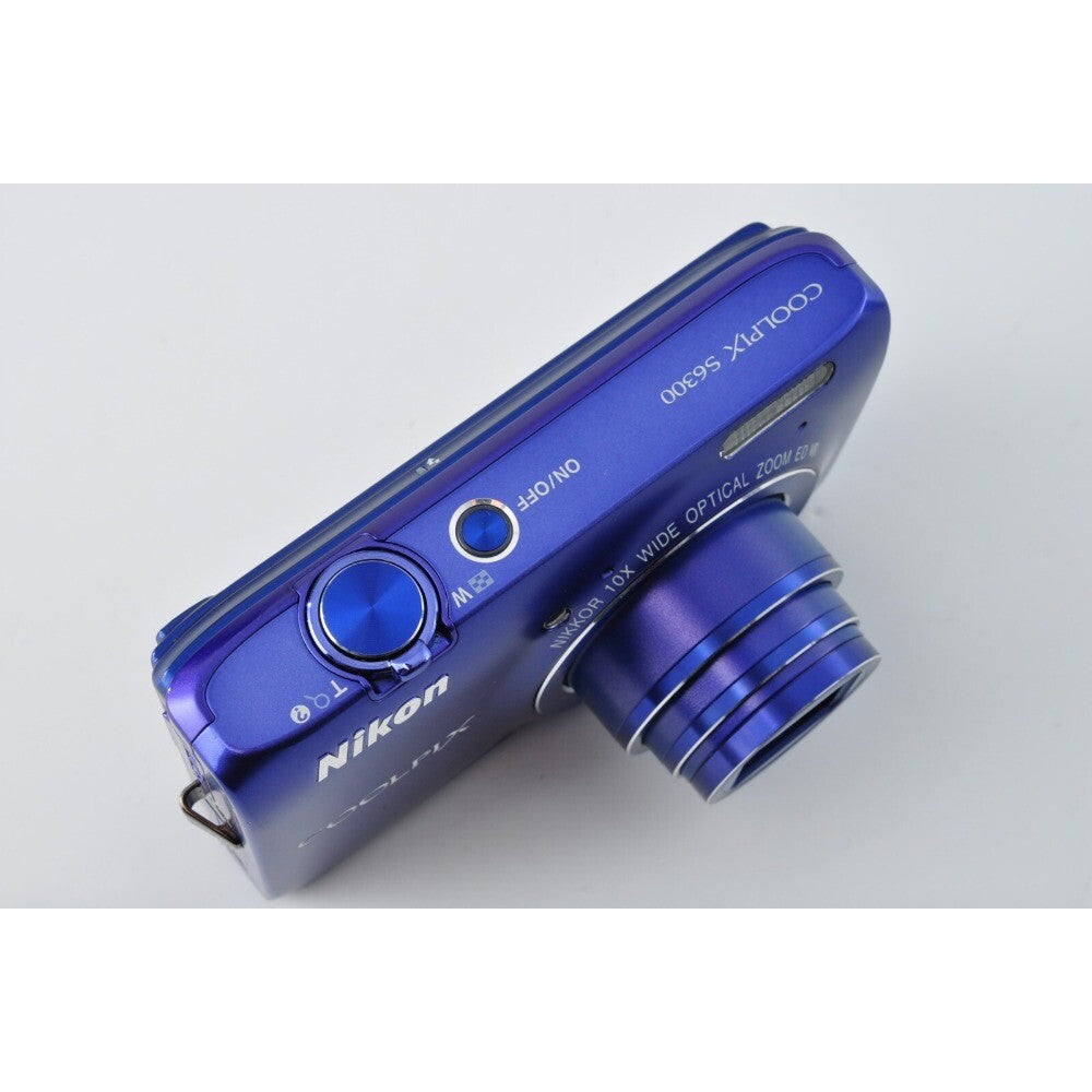 COOLPIX S6300 Digital Camera 3D Ready Exposure Compensation Blue SD Card
