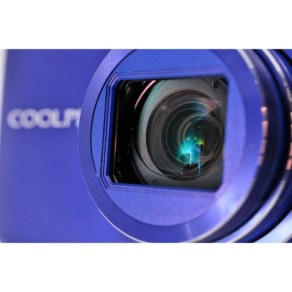 COOLPIX S6300 Digital Camera 3D Ready Exposure Compensation Blue SD Card
