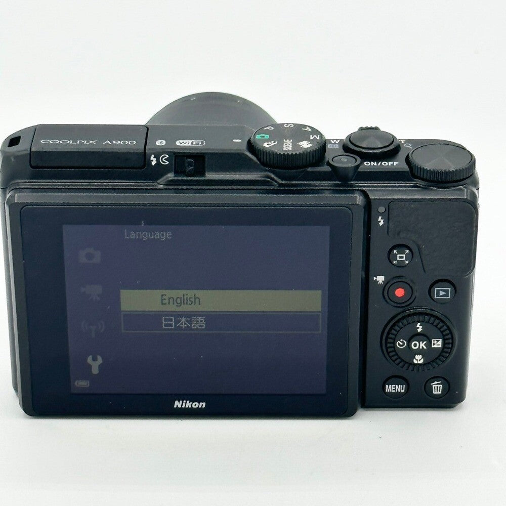 COOLPIX A900 Digital Camera Built-in Wi-Fi YouTube Mode Time Lapse Black