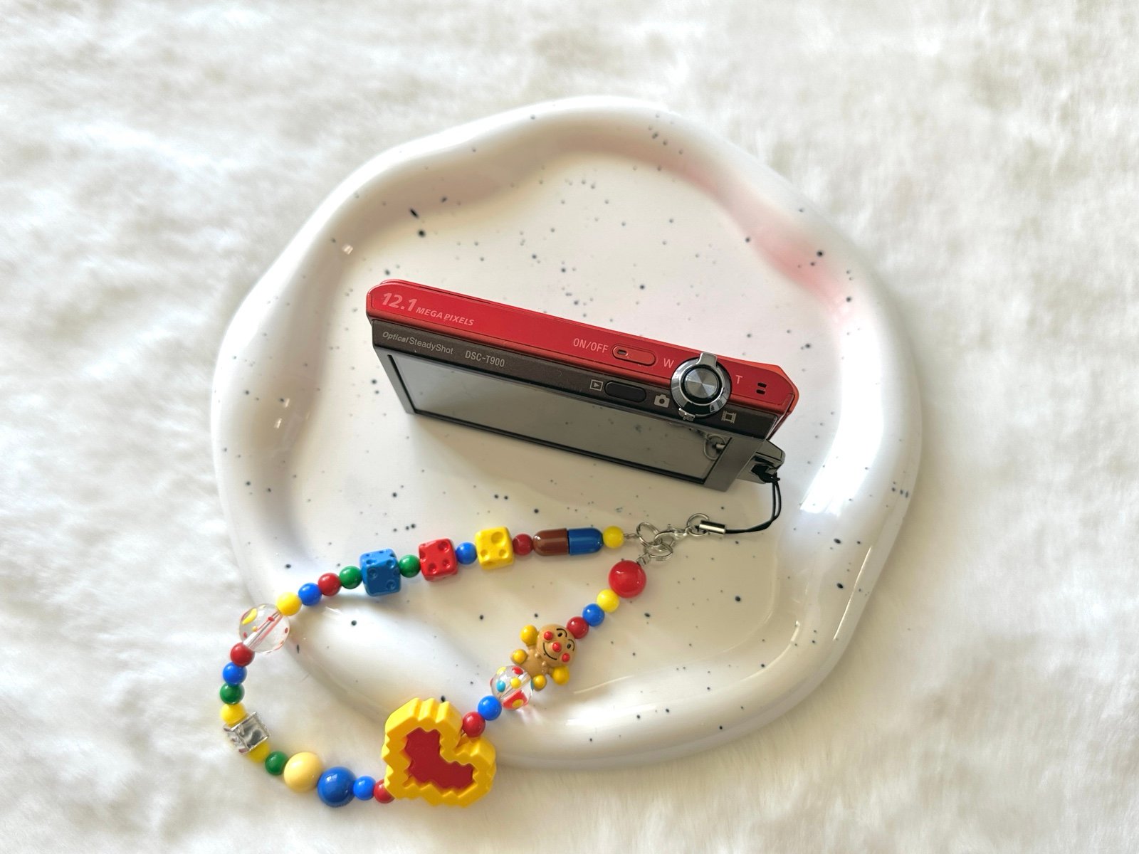 📷 Used Sony Red Cyber-shot DSC-T900 Digital Camera 🔥🌸