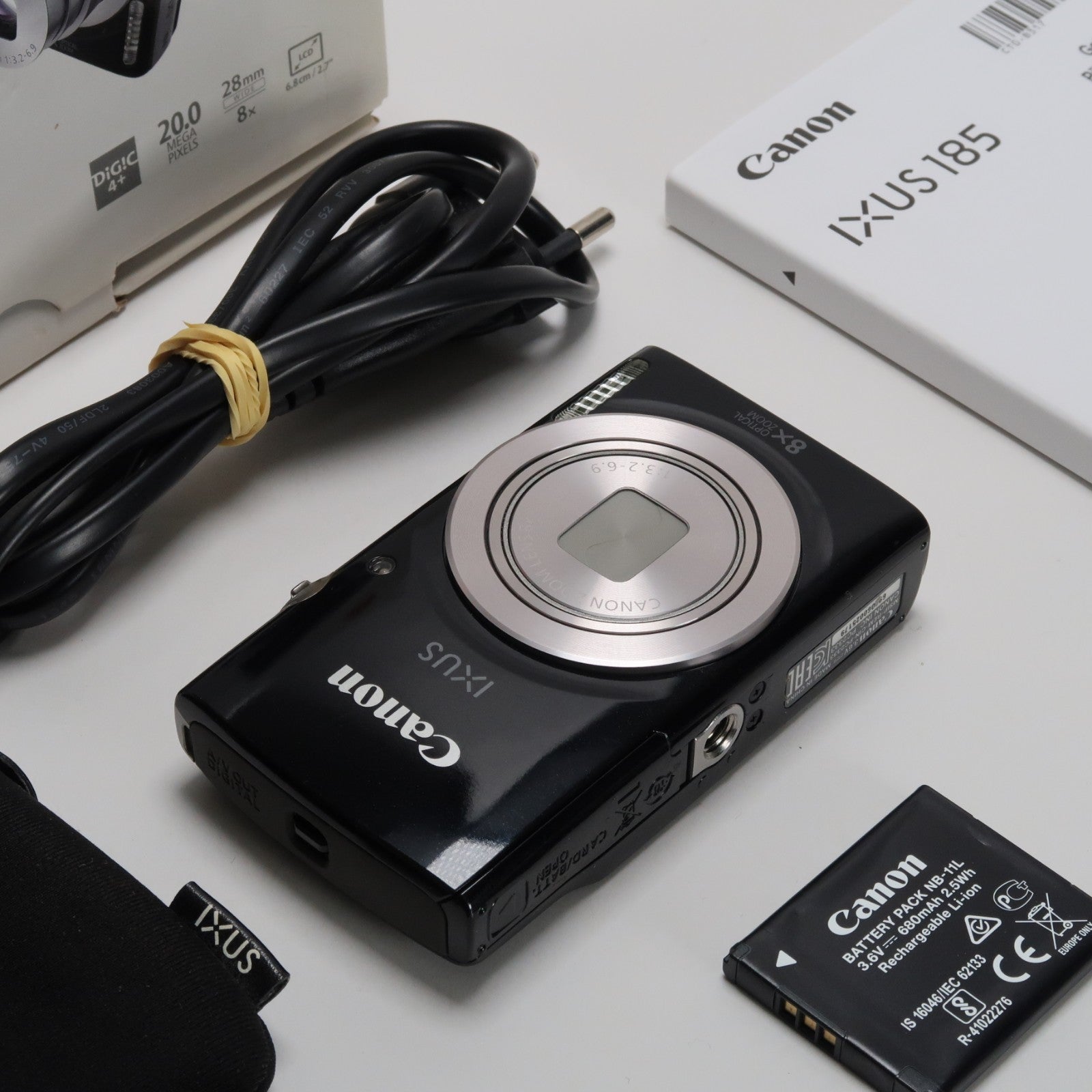 📷 Used Sony W730 + Canon IXUS 185 | 16–20MP Compact Pair – Full Set Ready to Shoot 🔥🌸