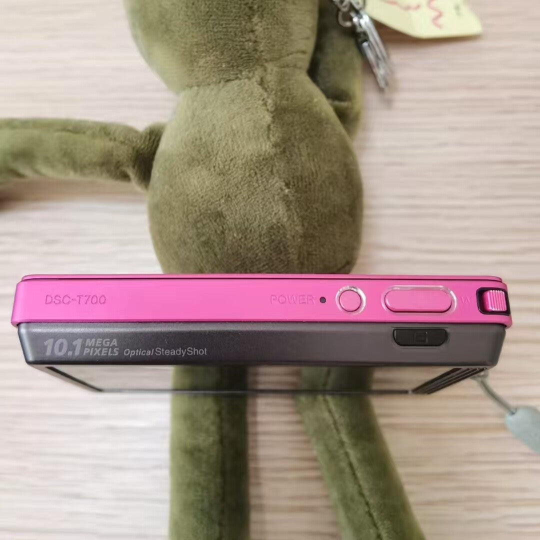 Cyber-shot DSC-T700 10.1MP CCD Vintage Digital Camera - 90% new-Pink