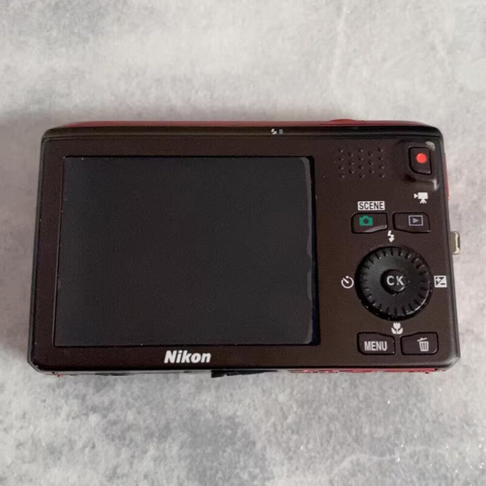 COOLPIX S6300 Digital Camera 3D Ready Exposure Compensation Red SD Card