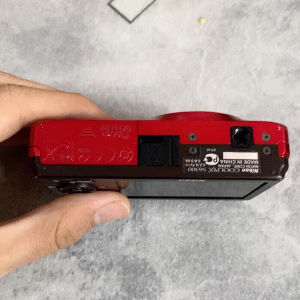 COOLPIX S6300 Digital Camera 3D Ready Exposure Compensation Red SD Card