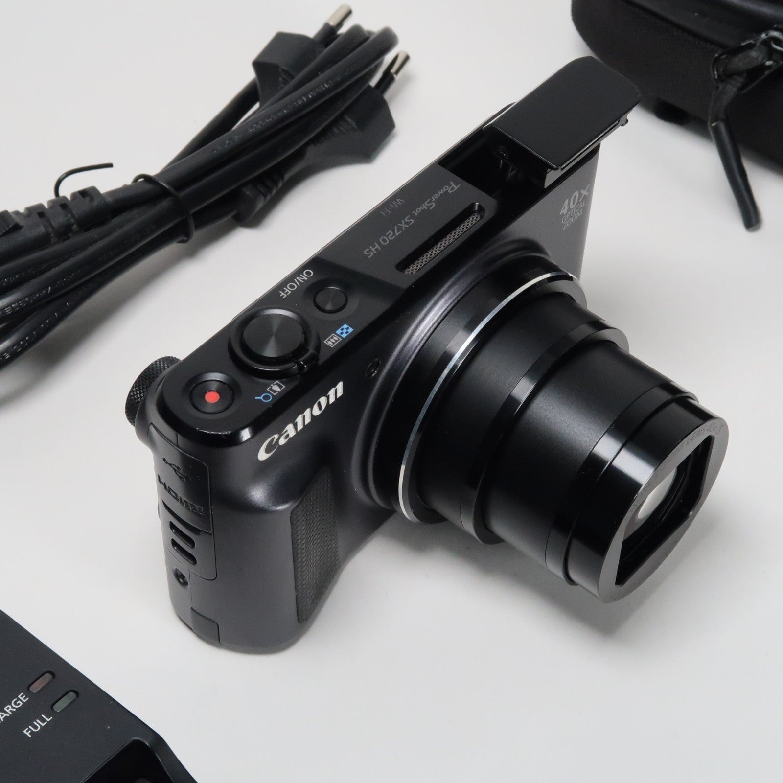 📷 Used Canon PowerShot SX720 HS 🖤 20.3MP Travel Zoom Camera – Full Bundle Included 🔥🌸