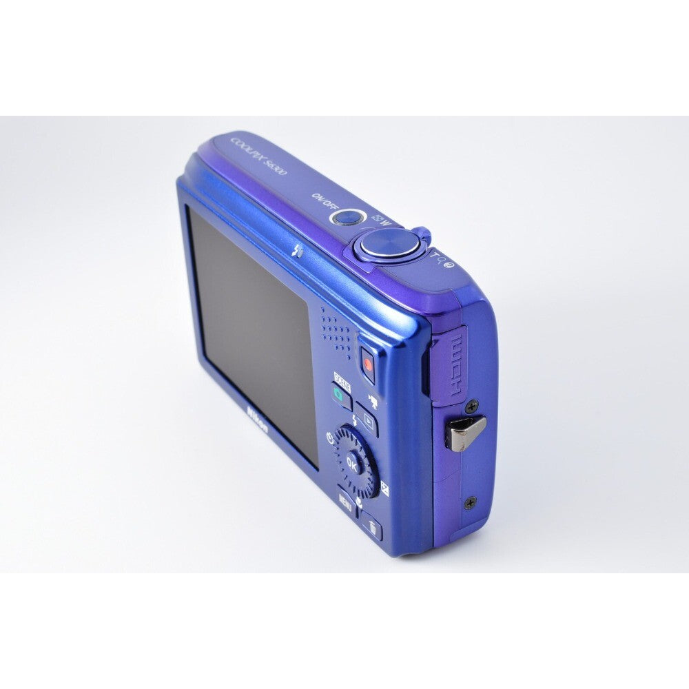 COOLPIX S6300 Digital Camera 3D Ready Exposure Compensation Blue SD Card