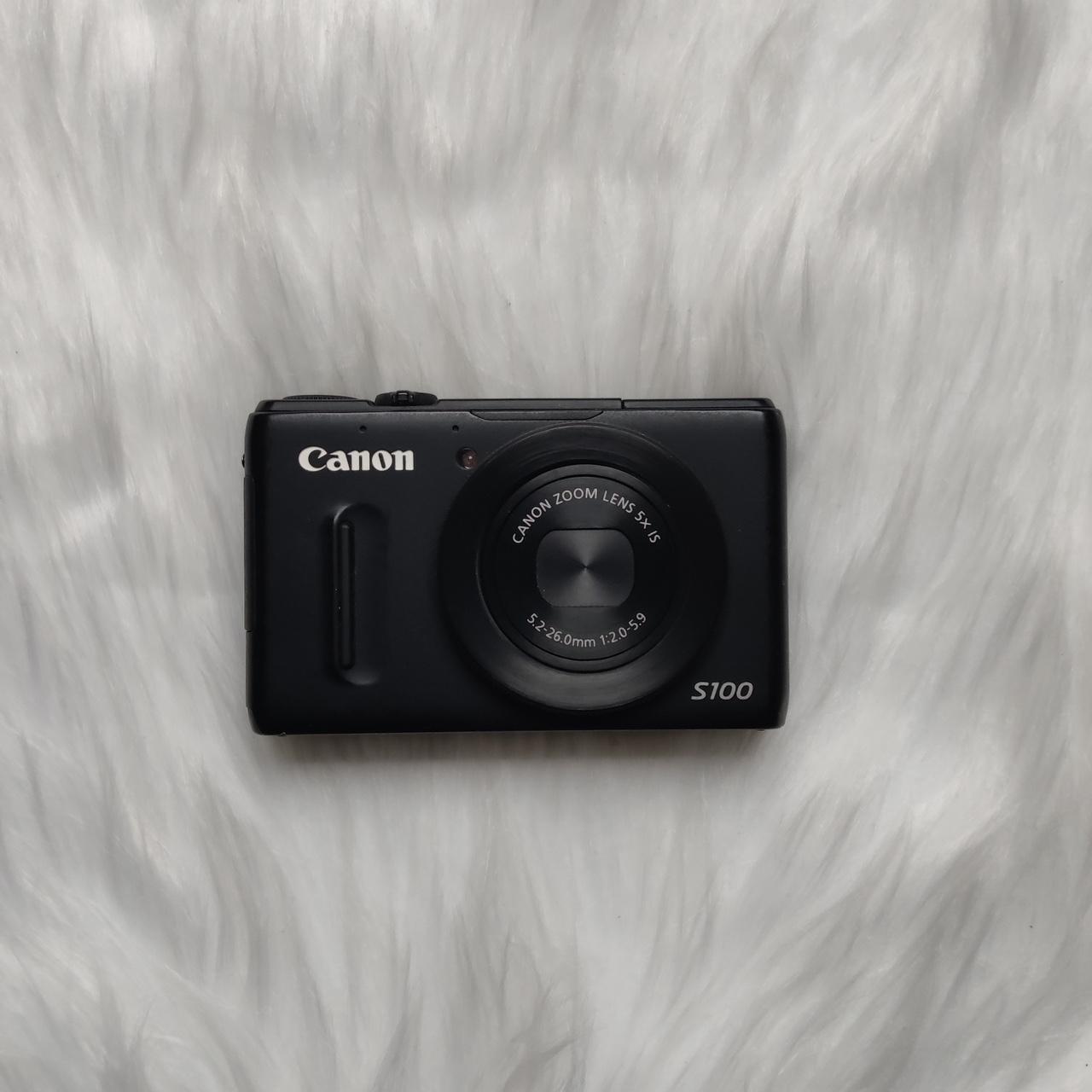 📷 Used Canon PowerShot S100 | 12MP Compact Digital Camera – Boxed + Waterproof Case | Complete Set 🔥🌸