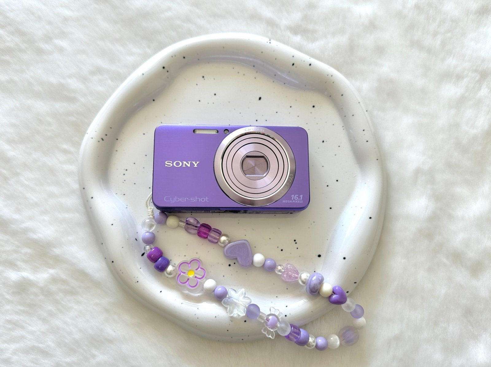 📷 Used Sony Purple Cybershot W630 digital Camera 🔥🌸