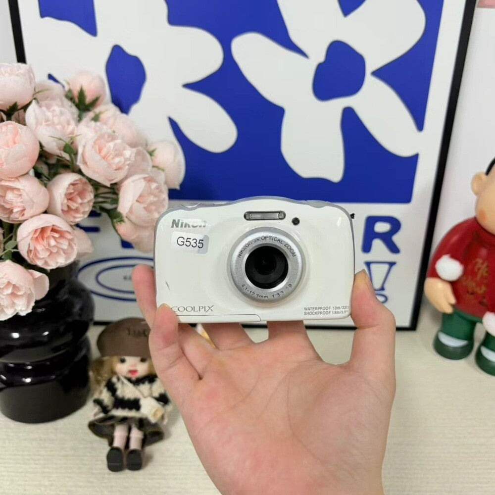 Coolpix W150 Digital Cameras 1080p HD Video Recording Waterproof White