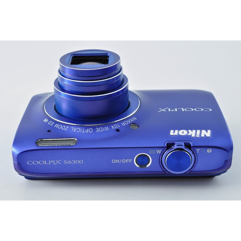 COOLPIX S6300 Digital Camera 3D Ready Exposure Compensation Blue SD Card