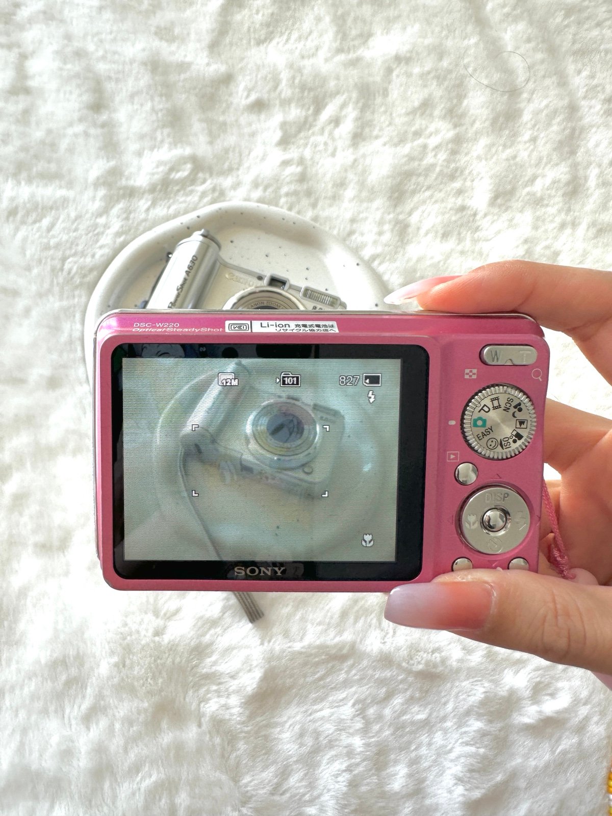 📷 Used Sony Pink Cyber-shot DSC-W220 Digital Camera 🔥🌸