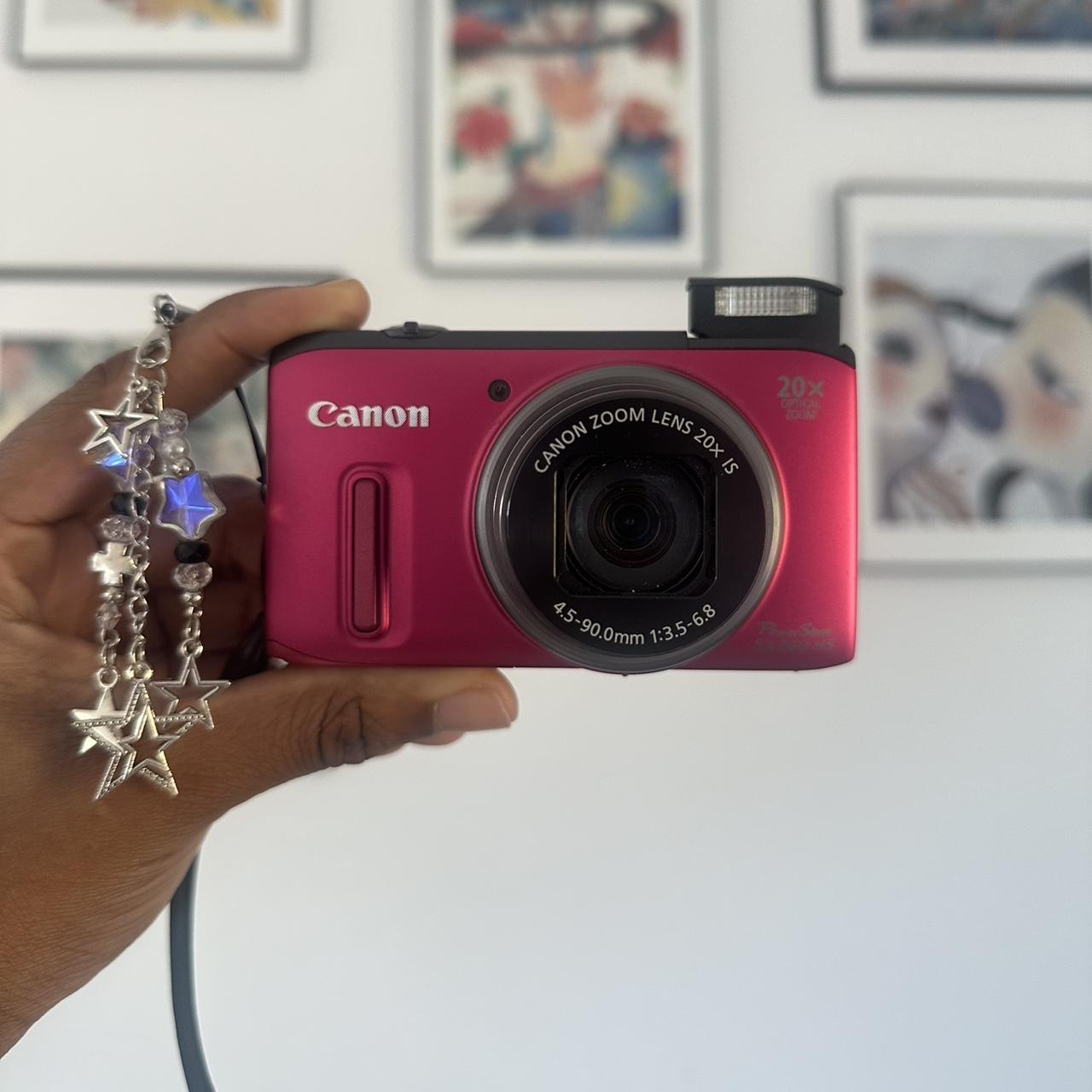 📷 Used Canon PowerShot SX260 HS 📸 | Compact Zoom Perfection – Full Kit Included 🔥🌸