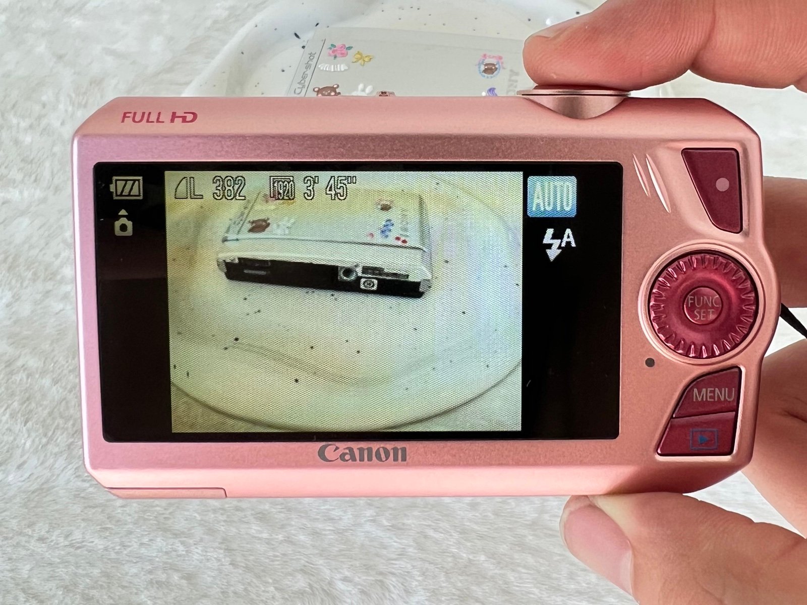 📷 Used Canon pink Ixy50S digital camera 🔥🌸