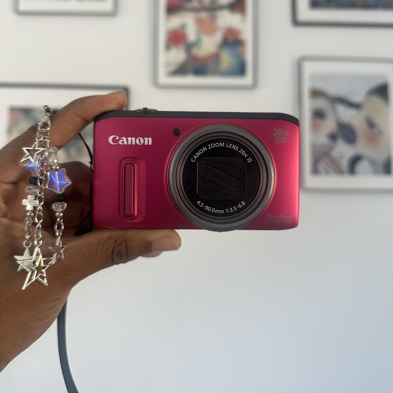 📷 Used Canon PowerShot SX260 HS 📸 | Compact Zoom Perfection – Full Kit Included 🔥🌸