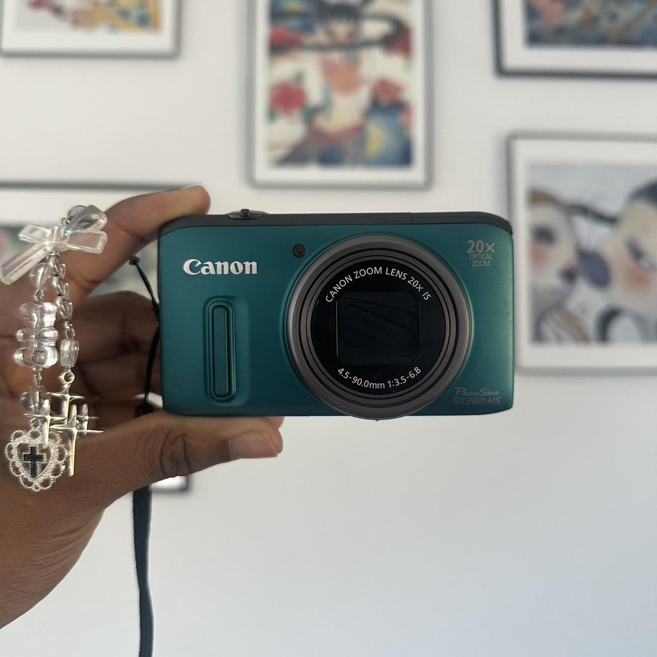 📷 Used Pre-Owned Canon PowerShot SX260 HS 📸 | 12MP Compact Zoom Camera – Full Bundle + Fully Tested 🔥🌸
