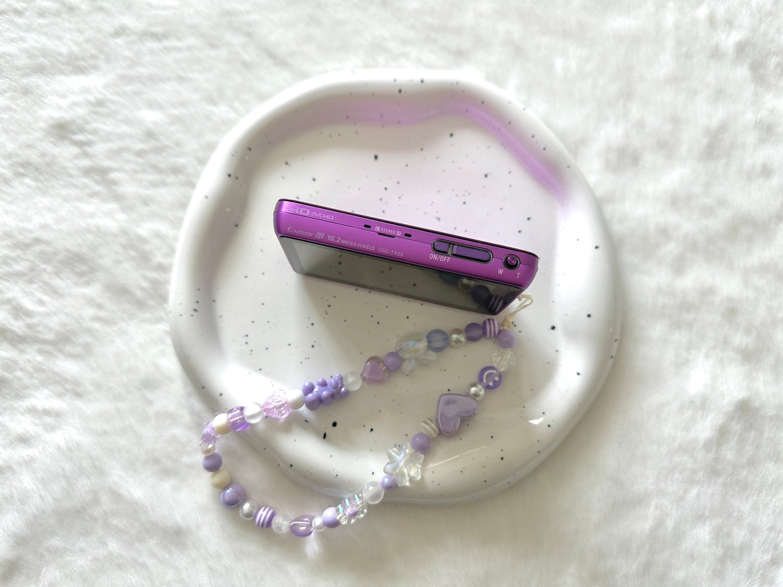 📷 Used Sony Purple Cyber-shot DSC-TX55 Digital Camera 🔥🌸