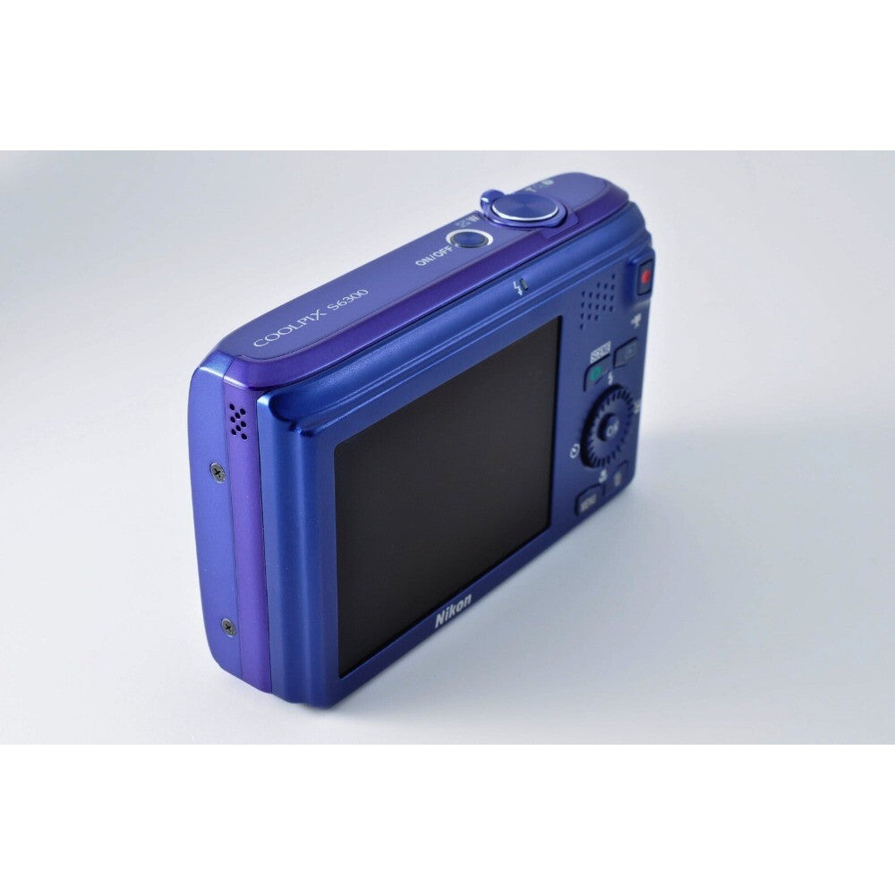 COOLPIX S6300 Digital Camera 3D Ready Exposure Compensation Blue SD Card