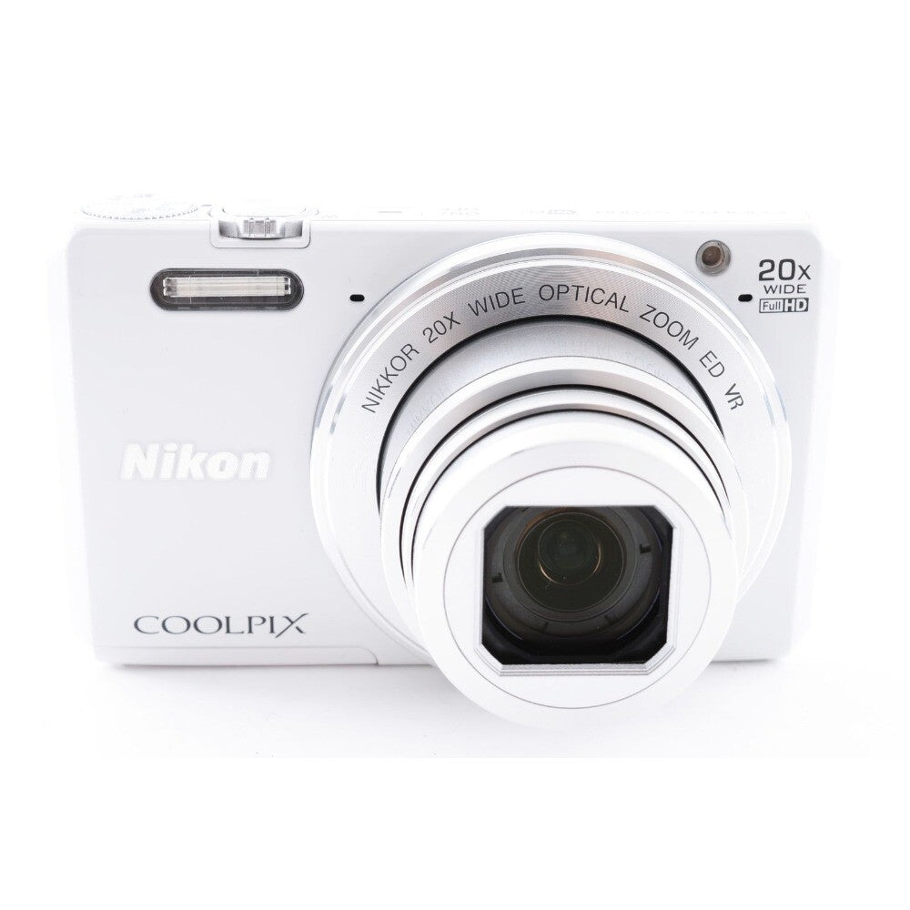 COOLPIX S7000 Digital Camera 20x Optical Zoom Built-in Wi-Fi AF Lock White